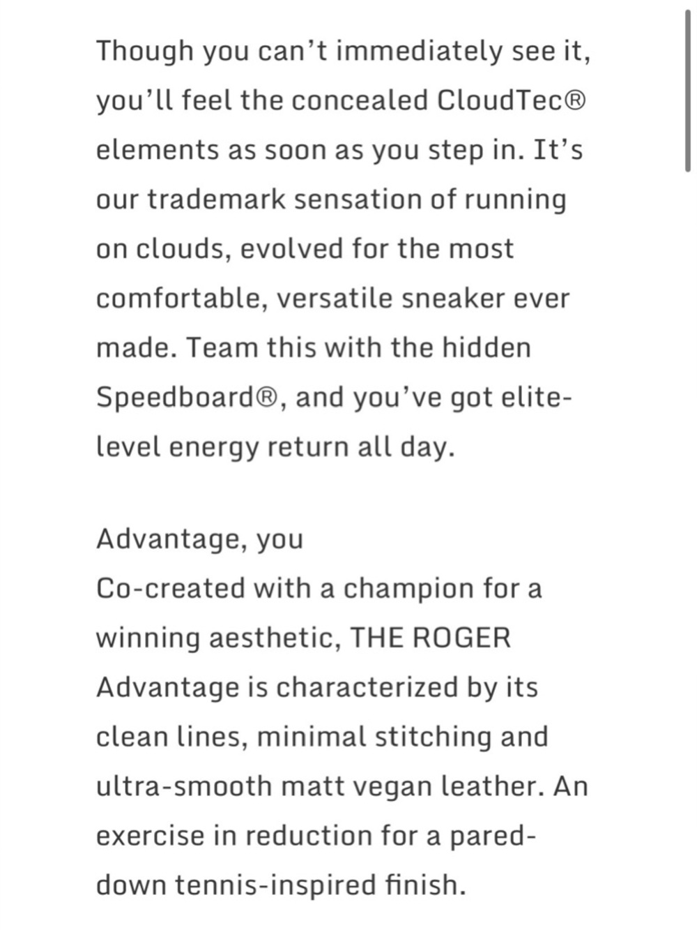 On Running The Roger Advantage Men’s Shoe - Picture 14 of 16